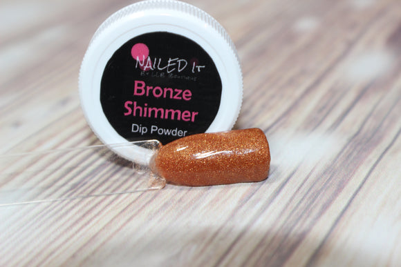 Bronze Shimmer Dip Powder