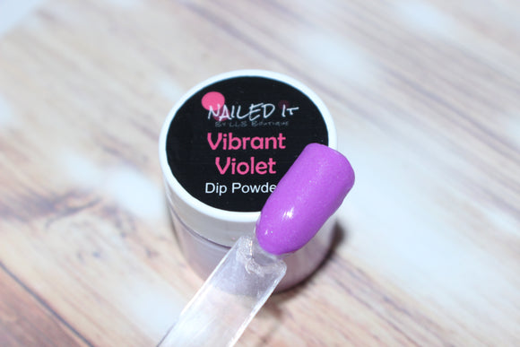Vibrant Violet Dip Powder