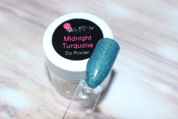 Midnight Turquoise Dip Powder