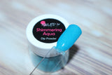 Shimmering Aqua Dip Powder